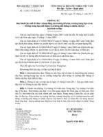 Thông tư số 13 2011 TT-BGDĐT - Ban hành quy chế tổ chức và hoạt động của trường Tiểu học, trường Trung học cơ sở, trường Trung học phổ thông