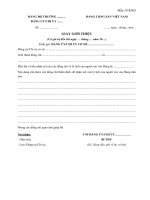 mau giay gioi thieu cu dang vien di tham tra ly lich