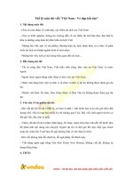 the le cuoc thi viet viet nam ve dep bat tan