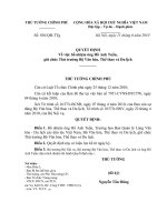 Quyết định số 836 QĐ-TTG - Về việc bổ nhiệm ông Hồ Anh Tuấn giữ chức Thứ trưởng Bộ Văn hóa, Thể thao và Du lịch