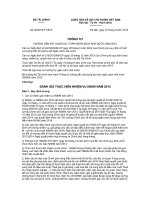 Thông tư số 84 2014 TT-BTC - Thông tư hướng dẫn xây dựng dự toán ngân sách nhà nước (NSNN) năm 2015