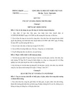 quy tac ung xu van hoa trong truong tieu hoc