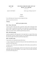 Luật Cảnh vệ số 13 2017 QH14 - Quy định về Luật Cảnh vệ luat canh ve