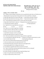 Đề kiểm tra định kỳ môn GDCD 12 HKII năm học 2016-2017