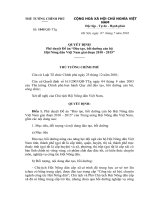 Quyết định số 1045 QĐ-TTG - Phê duyệt Đề án đào tạo, bồi dưỡng cán bộ Hội Nông dân Việt Nam giai đoạn 2010 - 2015