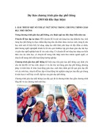 tong quan du thao chuong trinh giao duc pho thong