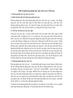 mot so phuong phap day hoc tich cuc o tieu hoc