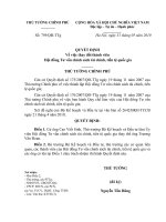 Quyết định số 759 QĐ-TTG - Về việc thay đổi thành viên Hội đồng Tư vấn chính sách tài chính, tiền tệ quốc gia