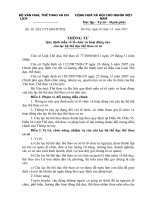 Thông tư số 18 2011 TT-BVHTTDL quy định mẫu về tổ chức và hoạt động của câu lạc bộ thể dục thể thao cơ sở