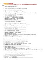 bai tap on thi hoc sinh gioi mon tieng anh lop 4