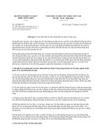 Công văn 262 2013 BNN-TY - Chấn chỉnh công tác tiêm phòng vắc xin, sử dụng hóa chất để phòng, chống dịch bệnh gia súc, gia cầm và động vật thủy sản