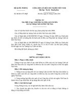 Thông tư quy định về quy trình kiểm tra, kiểm soát trên biển của Lực lượng Cảnh sát biển Việt Nam