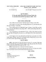 Quyết định số 502 QĐ-TTG - Về việc phê chuẩn kết quả bầu cử bổ sung Thành viên Ủy ban nhân dân tỉnh Bắc Kạn nhiệm kỳ 2004 - 2011