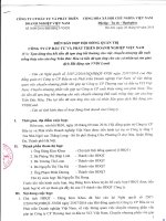 Công ty cổ phần đầu tư và phát triển doanh nghiệp Việt Nam | Nghị quyết HĐQT-ĐHCĐ IMG 20161003 0009