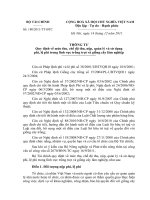 Thông tư quy định về mức thu, chế độ thu, nộp, quản lý và sử dụng phí, lệ phí trong lĩnh vực trồng trọt