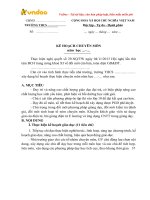 mau ke hoach chuyen mon thcs