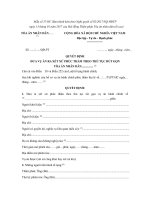 mau so 37 hc quyet dinh dua vu an ra xet xu phuc tham theo thu tuc rut gon