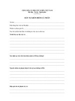 Ban Tu Kiem Diem Ca Nhan