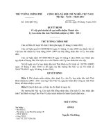 Quyết định số 1661 QĐ-TTG - Về việc phê chuẩn kết quả miễn nhiệm Thành viên Ủy ban nhân dân tỉnh Thái Bình nhiệm kỳ 2004 - 2011