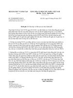 Công văn 2258 BGDĐT-GDCN - Phối hợp giữa cơ sở đào tạo trung cấp chuyên nghiệp với trung tâm giáo dục thường xuyên trong tổ chức đào tạo trung cấp chuyên nghiệp