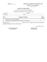 mau phieu hoan tra tien bao hiem dong thua