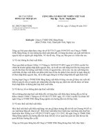 Công văn 2082 TCHQ-TXNK - Không thu thuế xuất khẩu đối với hàng hóa có nguồn gốc nhập khẩu