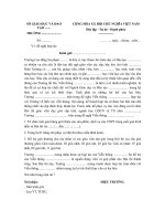 mau cong van de nghi hop tac