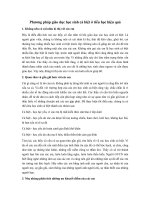 phuong phap giao duc hoc sinh ca biet o tieu hoc