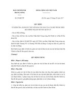 quy dinh 85 qd tw giam sat viec ke khai tai san cua can bo thuoc dien bo chinh tri ban bi thu quan ly