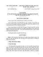 Quyết định số 81 2009 QĐ-TTG - Về việc phê duyệt quy hoạch phát triển ngành công nghiệp hóa dược đến năm 2015, tầm nhìn đến năm 2025