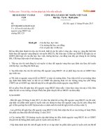 cong van4079 ho tro thi sinh thay doi nguyen vong