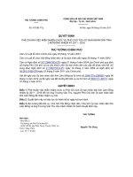 Quyết định 413 QĐ-TTg - Phê chuẩn việc miễn nhiệm chức vụ Phó Chủ tịch Ủy ban nhân dân tỉnh Lâm Đồng nhiệm kỳ 2011 - 2016