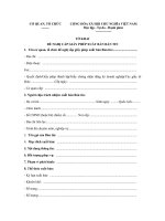 mau to khai de nghi cap giay phep xuat ban ban tin