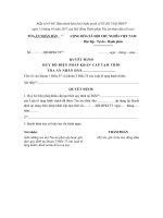 mau so 61 hc quyet dinh huy bo bien phap khan cap tam thoi