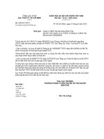 Công văn 4761 CT-TTHT - Về khấu trừ thuế giá trị gia tăng đầu vào do Cục thuế thành phố Hồ Chí Minh ban hành