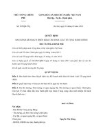 quyet dinh 325 qd ttg nam 2016 ke hoach trien khai thi hanh luat to tung hanh chinh