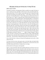 mot so bien phap nang cao chat luong day va hoc o tieu hoc