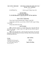 Quyết định số 1377 QĐ-TTG - Về việc bà Phan Thị Hòa, Ủy viên Hội đồng quản trị Tập đoàn Dầu khí Việt Nam nghỉ hưu