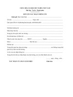 don xin xac nhan thong tin sinh vien