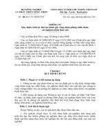 Thông tư số 08 2011 TT-BNNPTNT - Quy định trình tự, thủ tục đánh giá, công nhận phòng chẩn đoán, xét nghiệm bệnh thủy sản