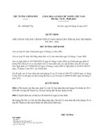 Quyết định 1456 QĐ-TTg phê chuẩn việc bầu thành viên Ủy ban nhân dân tỉnh Quảng Trị nhiệm kỳ 2011 - 2016 - Quyết định năm 2012