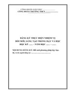 mau ban dang ky thuc hien nhiem vu doi moi sang tao trong day hoc