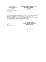 Công văn 420 2013 TCHQ-TXNK - Thông báo tiếp nhận hồ sơ đề nghị xét miễn thuế nhập khẩu