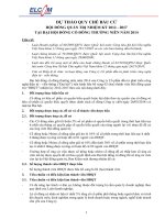 Du thao Quy dinh the le bau cu TVHDQT 2014