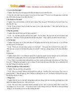 nhung thanh ngu tieng anh hay ve tinh yeu