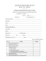 mau to khai tam nop thue thu nhap ca nhan