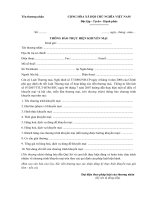 thong bao thuc hien khuyen mai