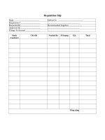 mau hoa don thu giu hang tieng anh