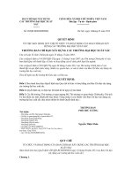 Quyết định 05 2013 QĐ-BCĐXDĐHXS - Quy chế tổ chức và hoạt động của Ban Chỉ đạo xây dựng các trường đại học xuất sắc