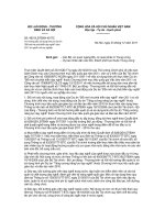 Công văn 4601 LĐTBXH-KHTC - Hướng dẫn sử dụng kinh phí Dự án Đổi mới và phát triển dạy nghề năm 2011 từ nguồn vốn sự nghiệp